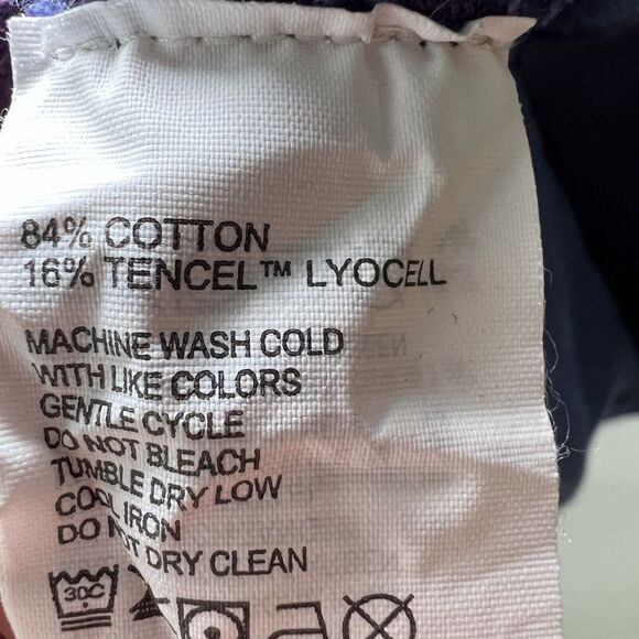 Tommy Bahama 1/4 Zip Pullover Sweater Mens Size XL Purple Cotton Tencel Blend - Picture 7 of 10